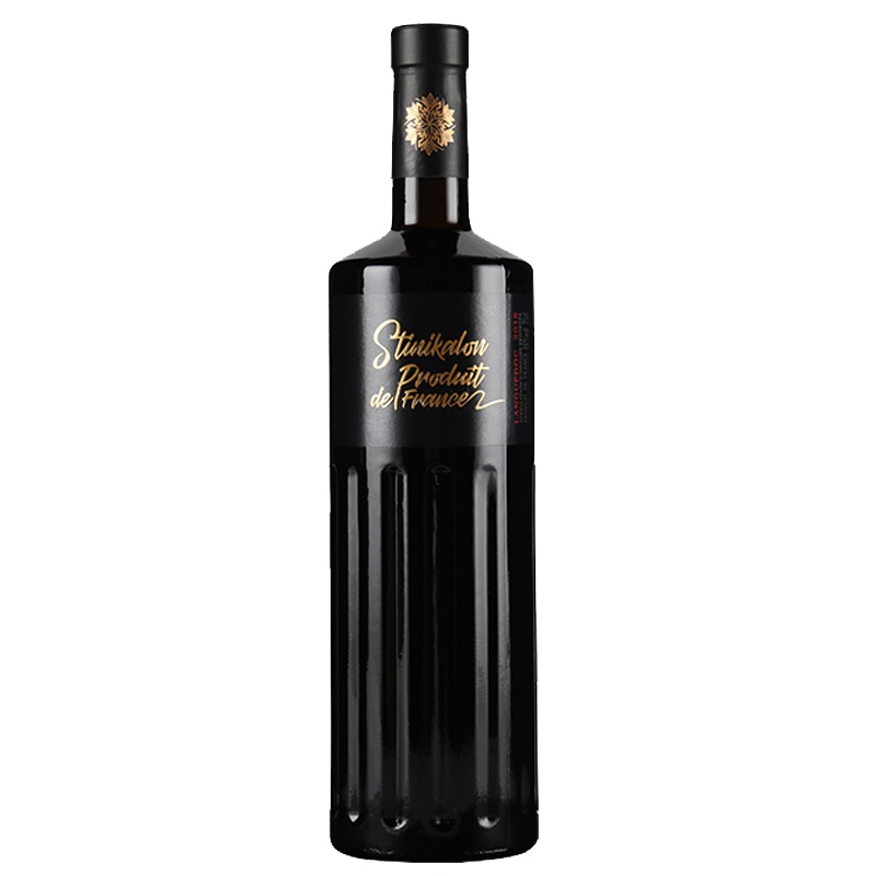 法国进口AOP稀有16度高档干红葡萄酒安德萨2018干红罗马瓶红酒750ml/支*2支送礼袋开酒器