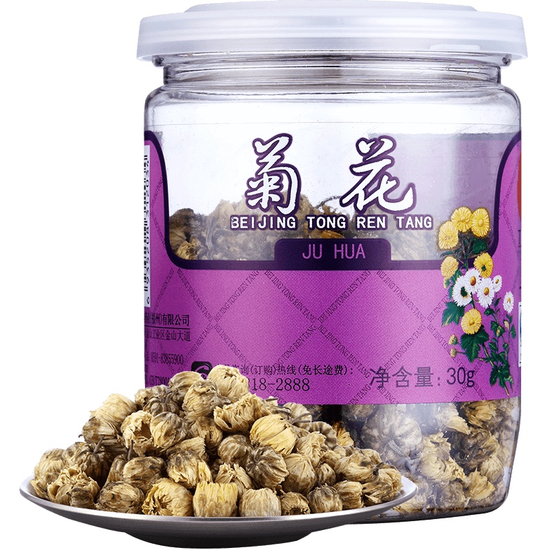 同仁堂菊花茶30g/瓶