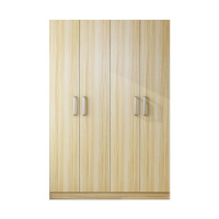 鑫金虎 办公家具办公家具简约现代经济型组装人造板简易出租房成人卧室2门3门衣橱 简易衣柜