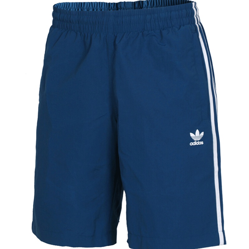ADIDAS阿迪达斯三叶新款男士五分裤透气休闲运动跑步短裤DV1578