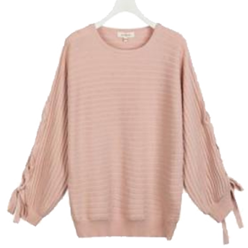 【热卖】秋冬上新女士韩版宽松毛衣chic百搭套头斗篷针织衫60006402