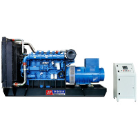 华全自动化发电机组800kw 大型全自动柴油发电机组800千瓦 大功率三相交流全铜无刷永磁柴油发电机220v380v