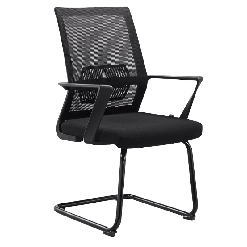 首指LJ-813C弓形椅办公椅/会议椅/网布椅