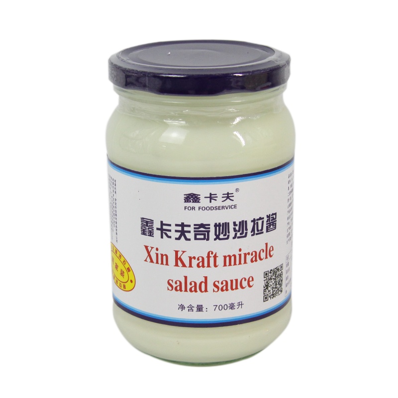鑫卡夫奇妙沙拉酱儿童无添加家用蔬菜水果沙拉酱0脂肪减脂瓶装