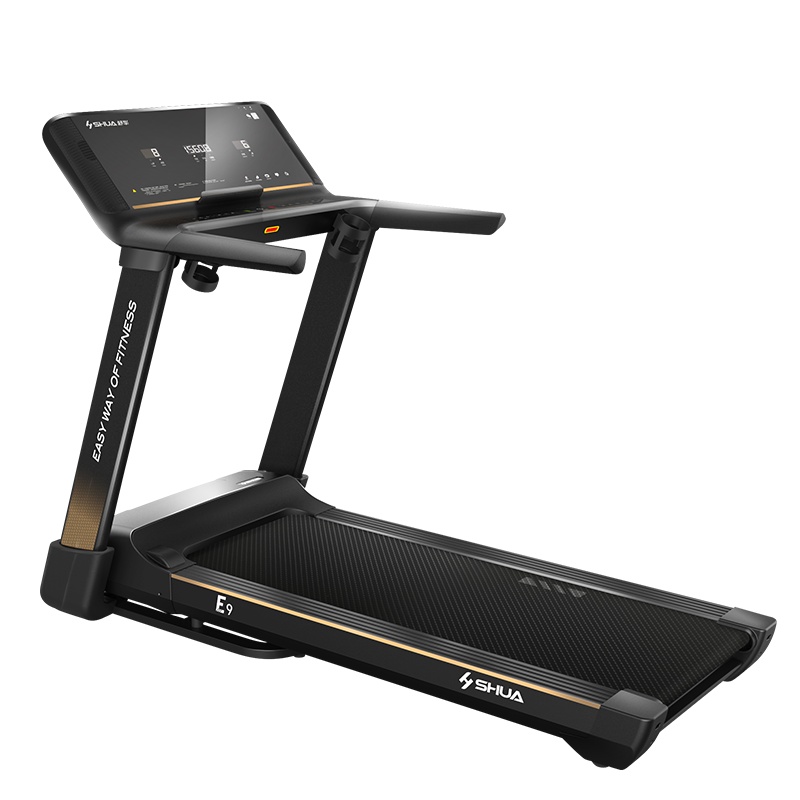 舒华室内家用电动E9跑步机彩屏减震高端智能健身专用5100