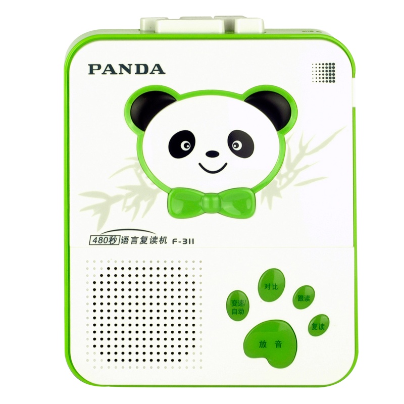 PANDA/熊猫 F-311 儿童复读机英语学习机磁带单放机随身听便携式