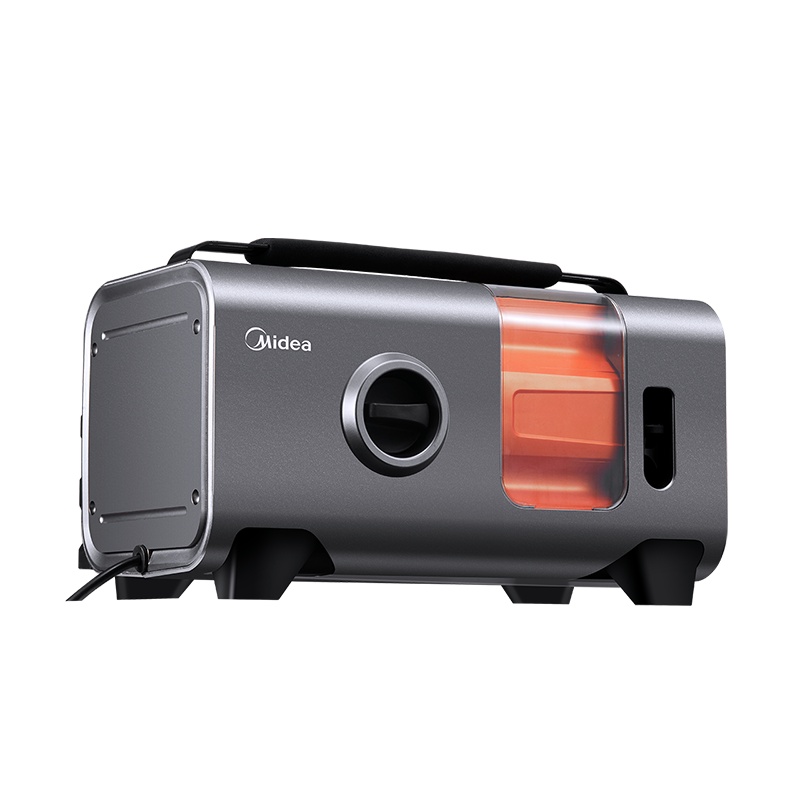 美的(Midea)清洁机家用便携式锂电洗车神器高压水泵家用小型刷车器自动清洗机大功率便携式水枪MQJ12-01S