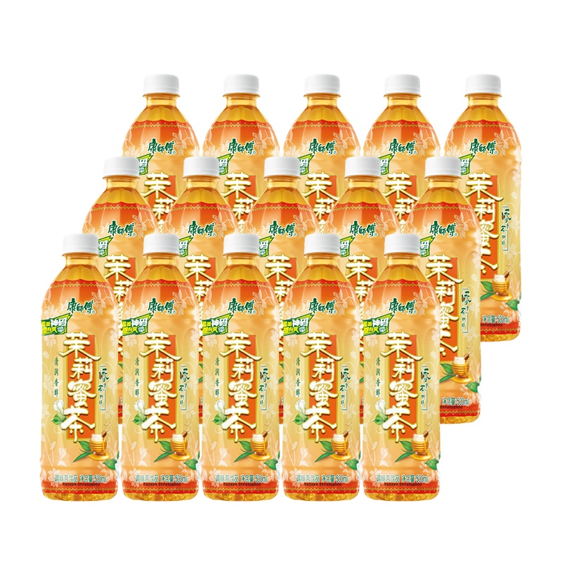 康师傅茉莉蜜茶500ml*15瓶茉莉茶饮料清香浪漫瓶装整箱