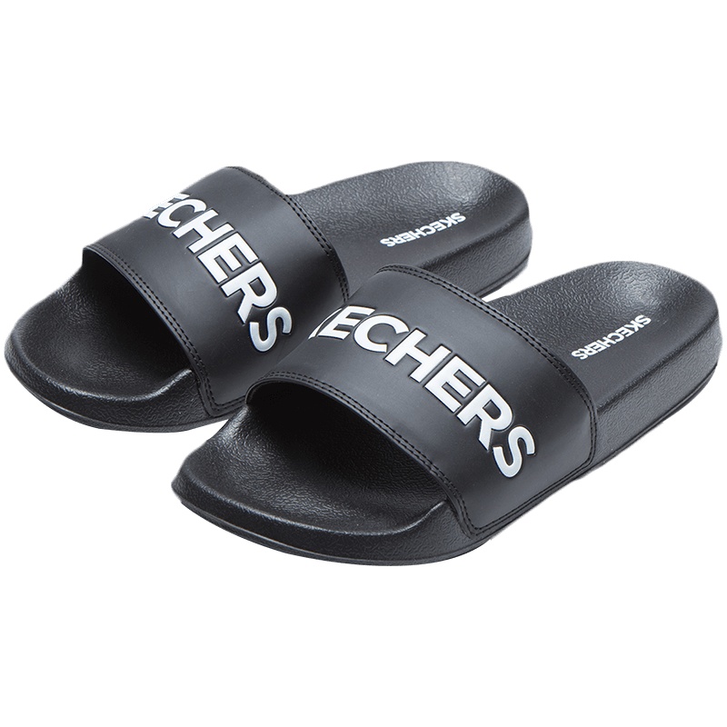 Skechers斯凯奇男鞋女鞋新款夏季时尚休闲居家百搭拖鞋8730046