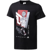 阿迪达斯男服短袖T恤DAME GU TEE利拉德联名篮球服FM4775