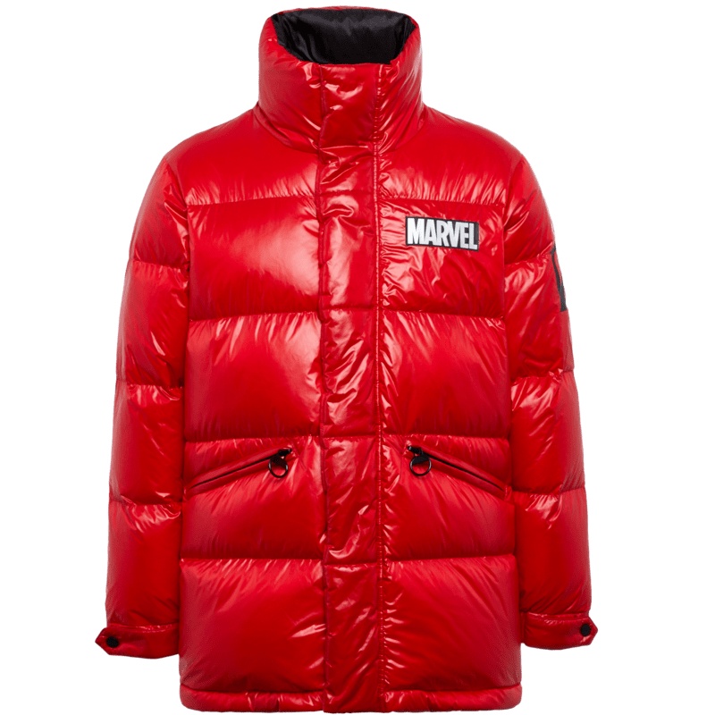 波司登男士立领羽绒服冬季时尚运动潮外套漫威系列新款