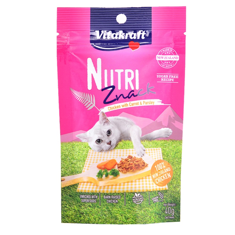 卫塔卡夫新西兰风干肉干- 猫用鸡肉胡萝卜配方 40G