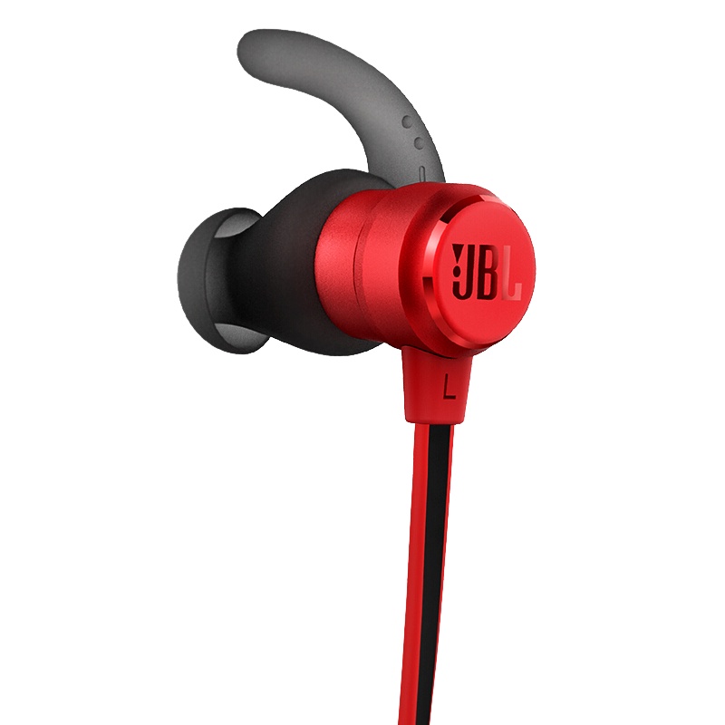 JBL T280BT 入耳式蓝牙无线耳机 运动手机游戏耳机 苹果安卓手机耳机 金属钛振膜 跑步磁吸式带麦 红色