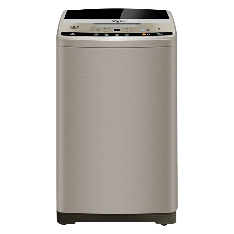 惠而浦 10公斤全自动波轮洗衣机大容量家用小型宿舍租房 预约洗涤 羊毛洗 自编程序WB100801