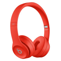 Beats Solo3 Wireless 魔音 头戴式 蓝牙无线游戏耳机 至臻音效 红色