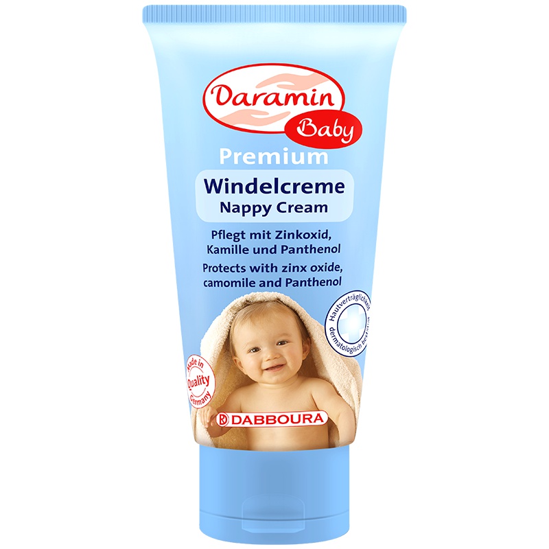 达罗咪(daramin) 婴儿 护臀膏 德国原装进口 新生儿 红屁屁护理霜 尿布疹滋养修护 婴儿护肤