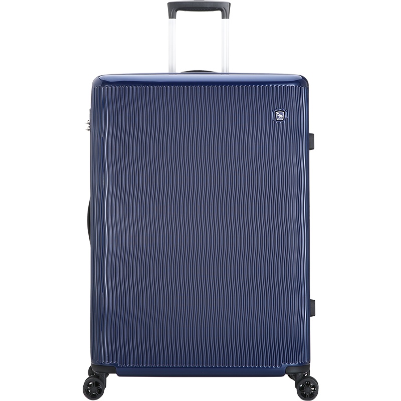 爱华仕行李箱女旅行箱男登机箱24寸学生潮拉杆箱韩版密码万向轮拉杆箱飞机轮PC+ABS