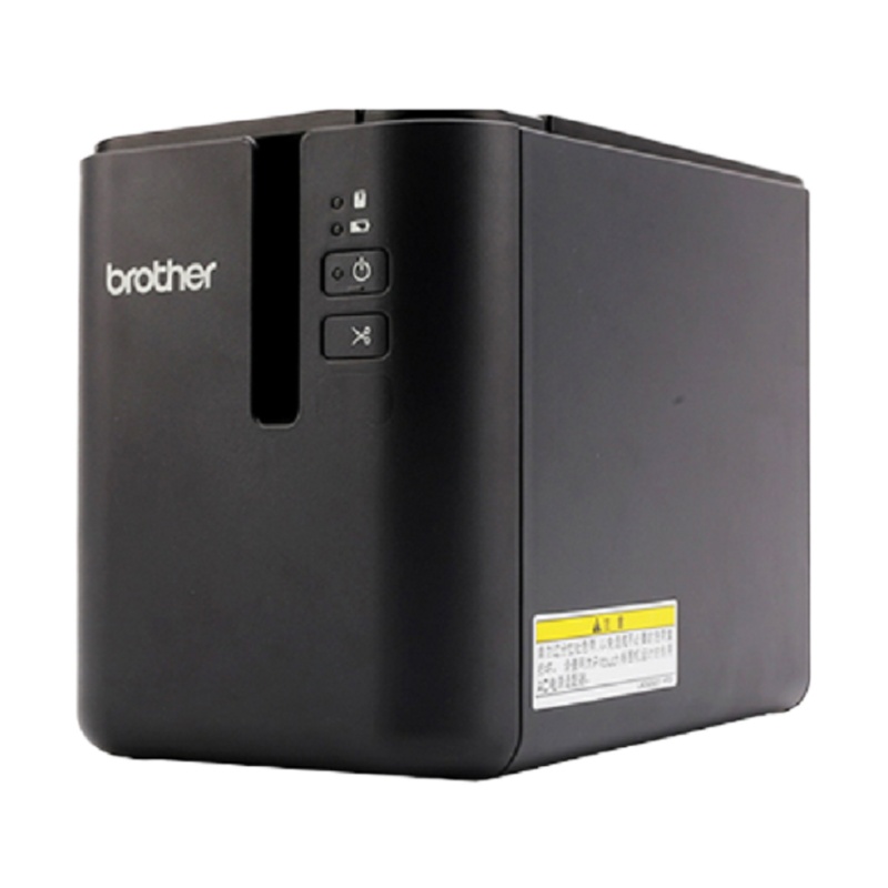 兄弟(Brother)PT-P900标签机/条码打印机固定资产条码旗帜线缆标识机房管理标识替代PT-9700宽度36mm