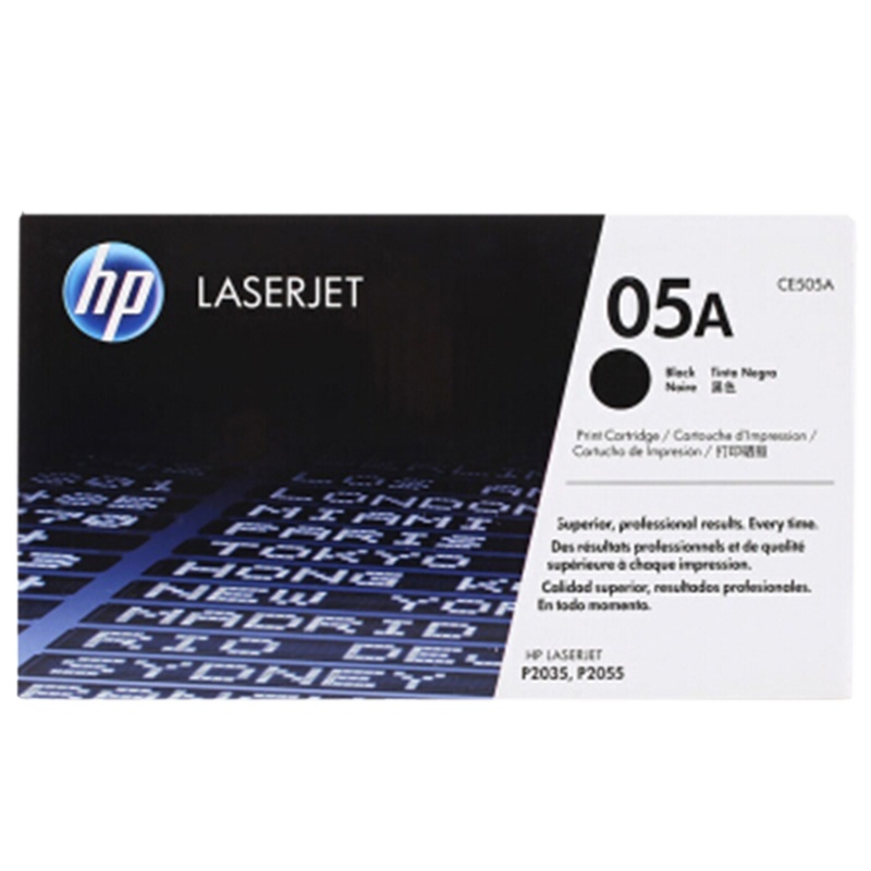 惠普 CE505A 05A 硒鼓(适用P2035 P2055 系列)约2300页黑色