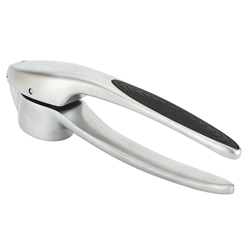 美厨(maxcook)压蒜器蒜泥夹 锌合金剥蒜手压式厨房工具 炫银系列 MCZX-2006S