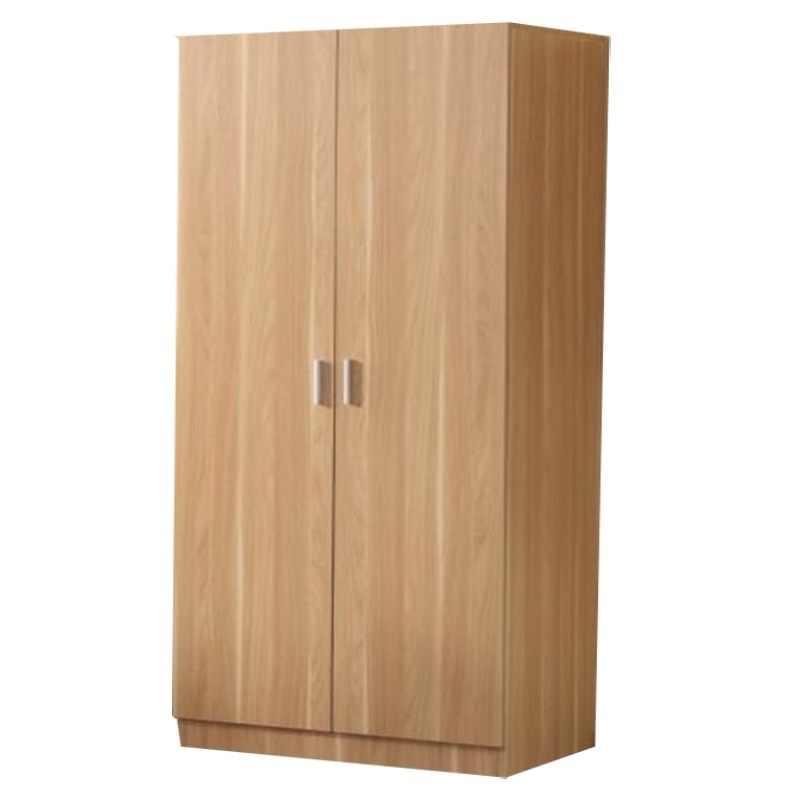 环杰二门更衣柜木质更衣柜员工衣柜80*50*180cm