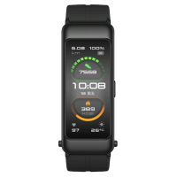 HUAWEI/华为 B6 智能运动手环 (曜石黑) (智能通话+心率血氧监测睡眠分析+弧面柔性彩屏+科学运动指导+快充)
