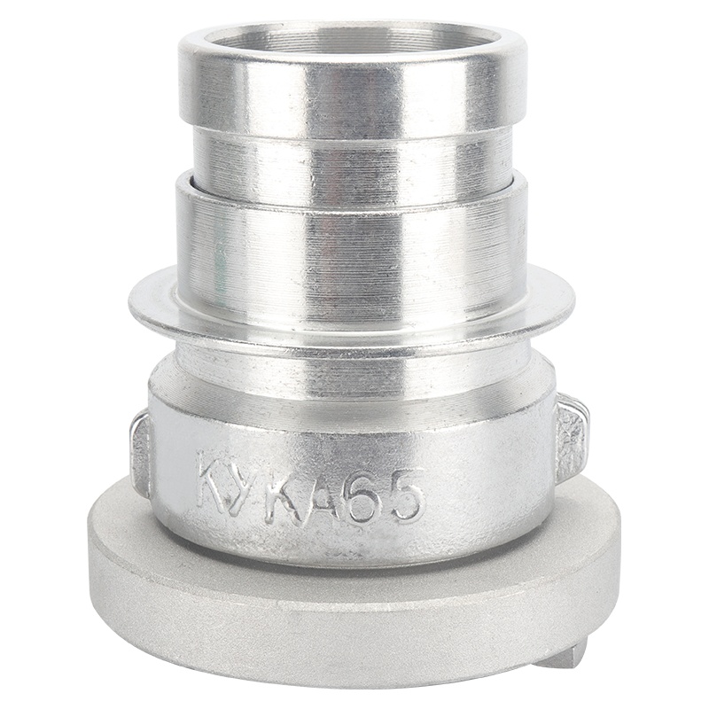 邮花消防水带接头异径变径接头2.5寸DN65内扣式转DN65快速接扣雄车用维修应急工具