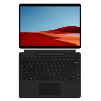 [配原装黑(键盘+笔)]微软(Microsoft)Surface ProX SQ2增强版 13英寸二合一平板电脑笔记本2.8K高色域 4G LTE版 典雅黑亮铂金 16G+256G