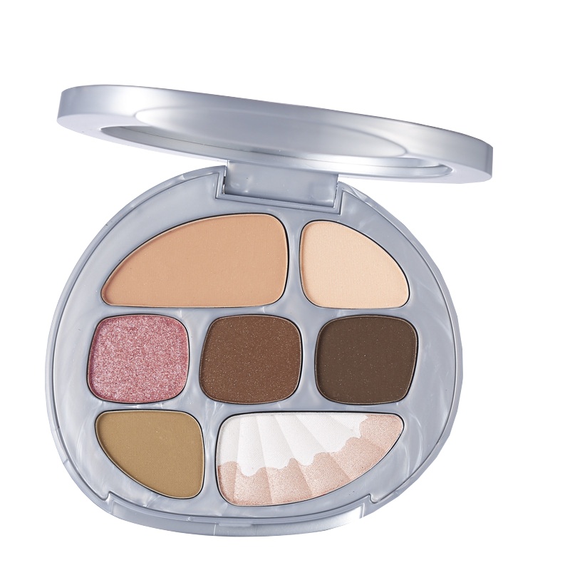 SUIKONE新款炫魅星彩贝壳眼影 珠光哑光细闪亮片持久易上色百搭款