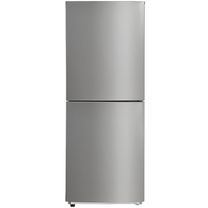 美的(Midea)176升 小型家用两门小冰箱 自动低温补偿 节能静音 持久锁冷 星际银 BCD-176M
