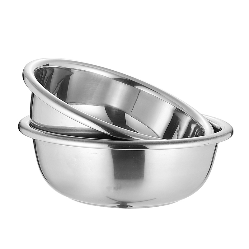 美厨(maxcook)不锈钢盆洗菜盆调料盆 加大加厚味斗40cm 和面拌沙拉腌肉盆不锈钢色 洗菜篮盆MCWA811
