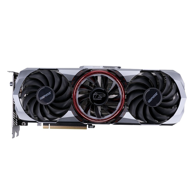 七彩虹iGame RTX 3080 Advanced OC 12G LHR+鑫谷额定1000W黑金全模组电源显卡套装