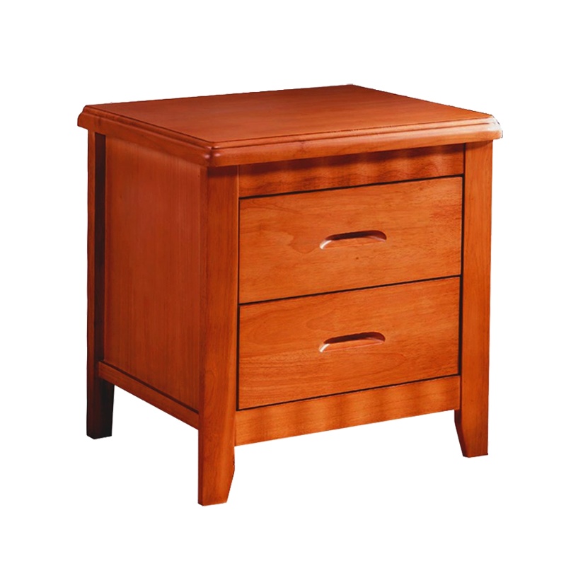 是尚 实木床头柜 木材床头柜