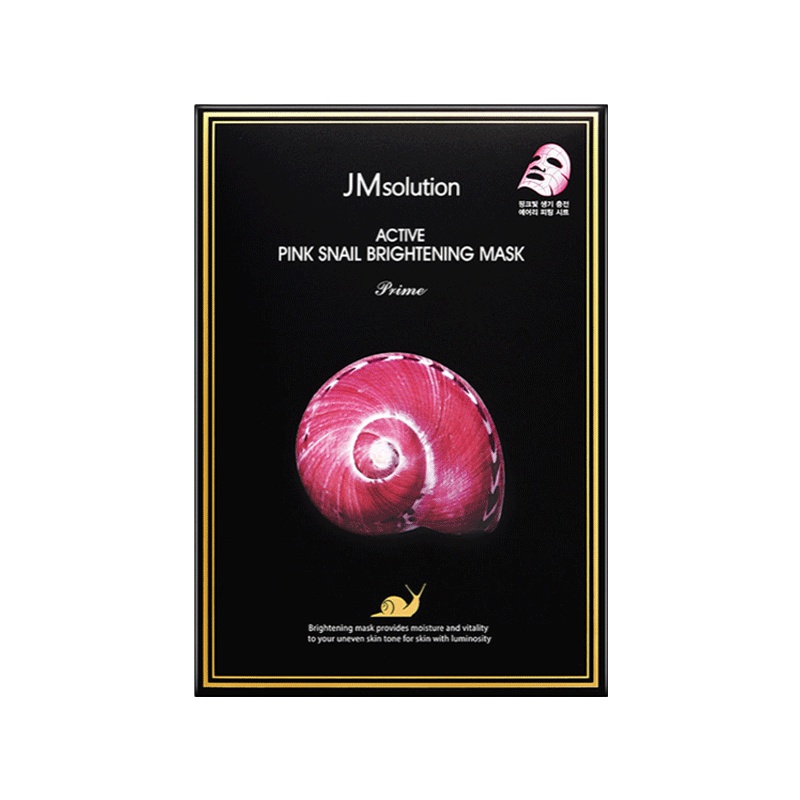 JMsolution 蜗牛原液亮泽面膜 10片/盒[到期时间2024-12-19]