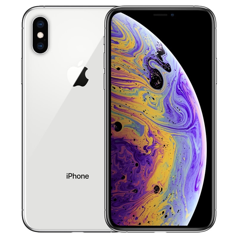 苹果(Apple) iPhone Xs 64GB 银色 移动联通电信全网通4G手机 iphonexs 苹果手机