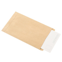 正彩4603牛皮纸信封工资袋增值税发票信袋黄色创意100只装 2号信封