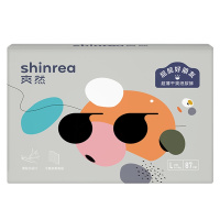 爽然(shinrea)屁屁好朋友超薄干爽纸尿裤/尿不湿 L87片 婴儿宝宝尿不湿