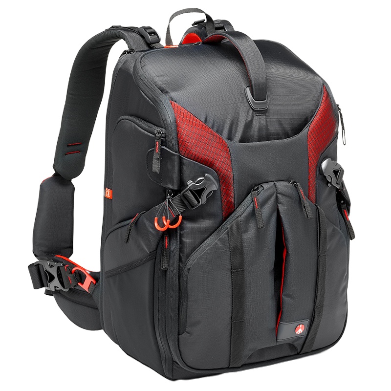 曼富图(MANFROTTO) MB PL-3N1-36 单反相机镜头双肩式数码相机包 可放无人机 黑色