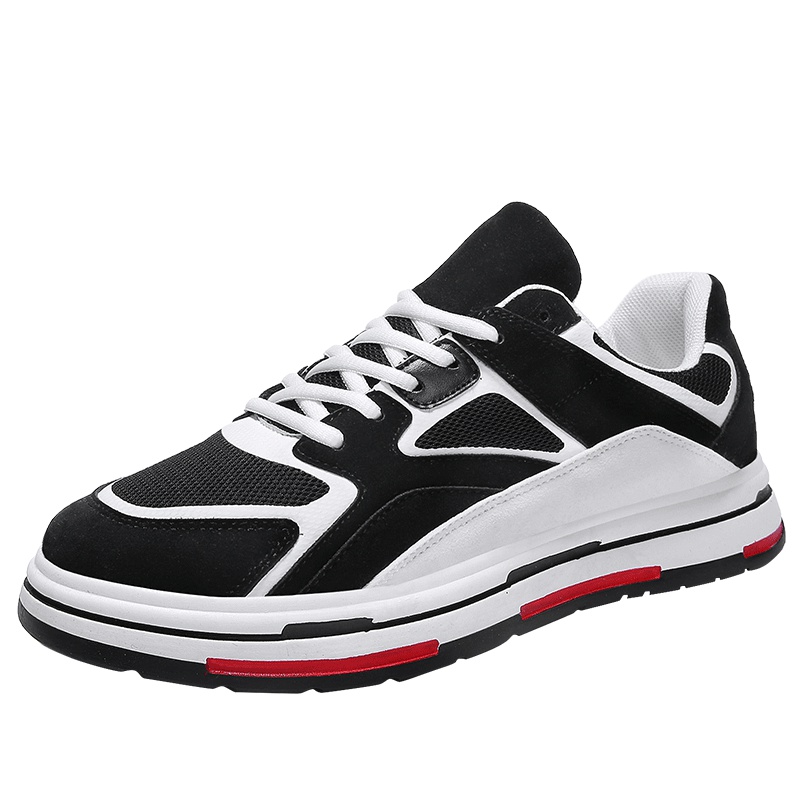 Amengze艾梦哲 男鞋2019新款透气跑步鞋子 韩版百搭休闲潮流运动老爹潮鞋