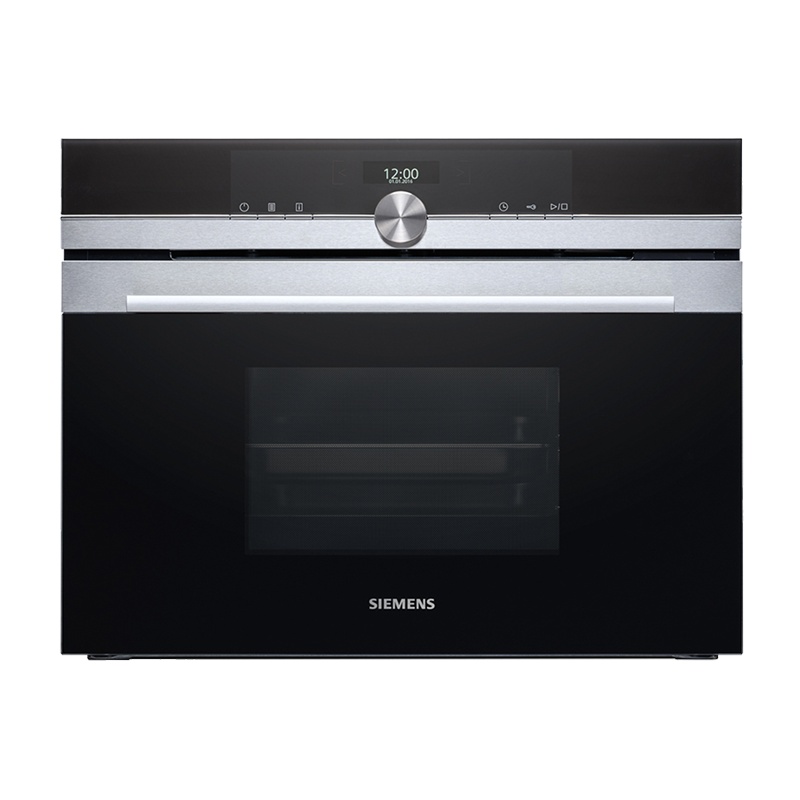 西门子(Siemens)CD634GAS0W 38L 欧洲原装进口 嵌入式蒸箱 温控范围30-100度 20个自动烹饪程