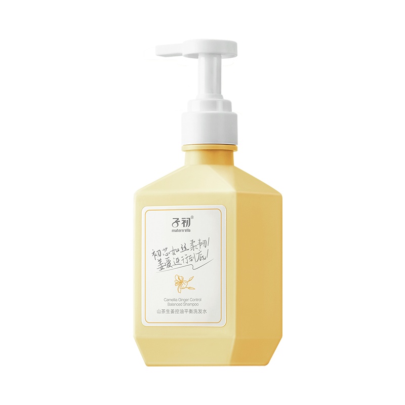 子初 山茶生姜控油平衡洗发水孕妇可用怀孕期护理洗发水温和400ml