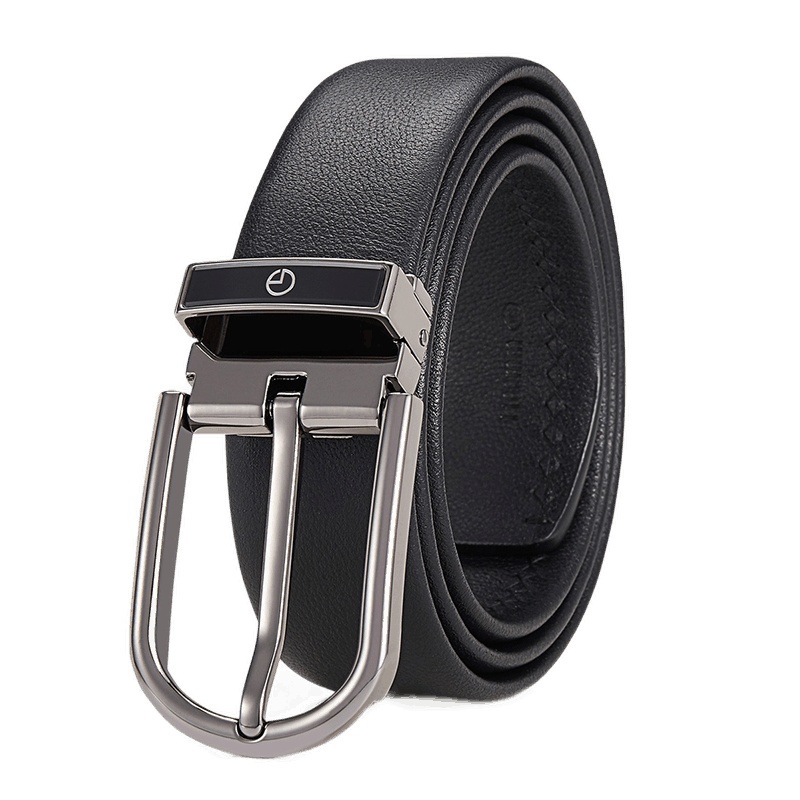 金利来（Goldlion)男士皮带牛皮青年休闲针腰带时尚商务裤带
