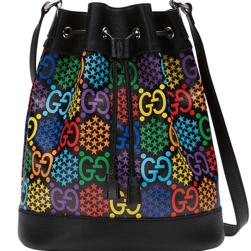 【预定】GUCCI 魔幻跳跳糖系列水桶包 598149 26*32*13CM