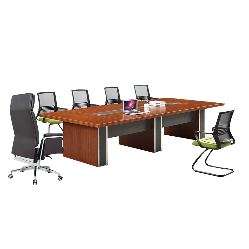 [理政]板式会议桌 多人会议洽谈桌 现代简约接待桌 培训办公桌 商务高端会议桌