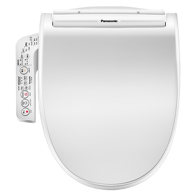 松下智能马桶盖板支持即热水洗暖风吹拂柔光夜灯洁身器坐便器盖板移动冲洗便圈加温DL-5228CWS