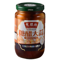 中华老字号 苏州平望糖醋蒜头375g*2瓶甜蒜瓣腌泡大蒜头醋泡酱菜下饭菜