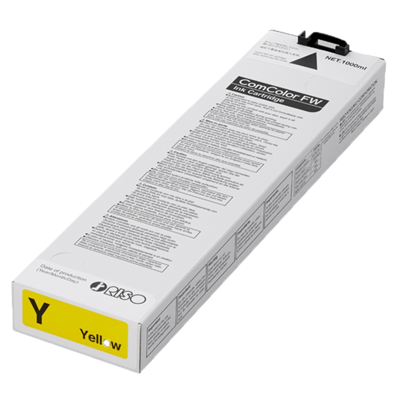 理想(RISO)油墨盒闪彩印王FW黄油墨 (S-7253C)适用于闪彩FW系列机型 每盒一支