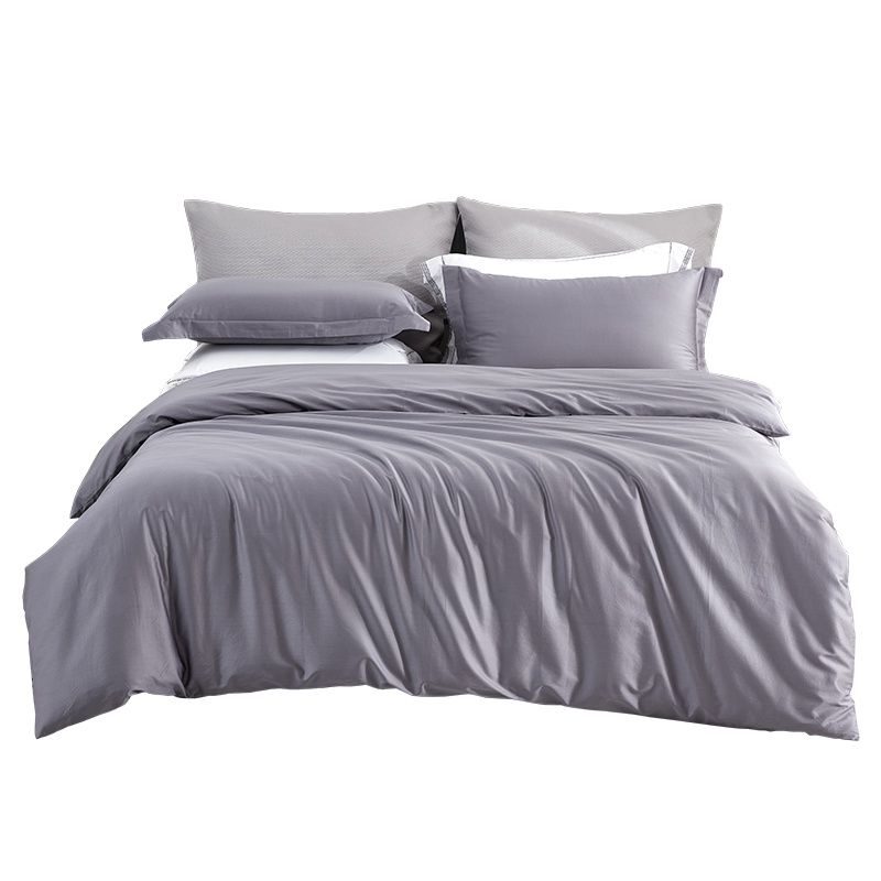 红豆新疆长绒棉床上四件套60S全棉纯棉简约复古秋冬床单被套用品床品套件