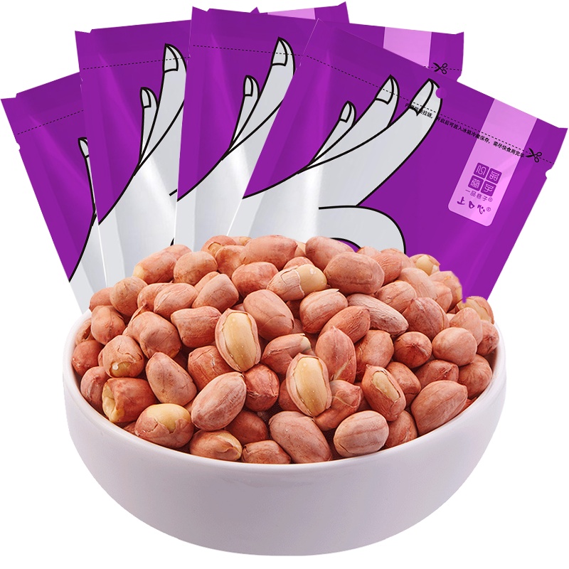 一品巷子 椒盐花生108g*4袋坚果炒货下酒菜花生米追剧夜宵