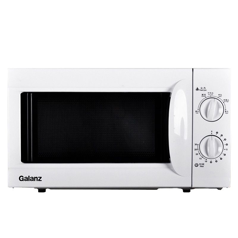 格兰仕(Galanz)微波炉P70D20L-D7(W0)小型迷你家用经典机械式转盘加热纳米涂层内胆